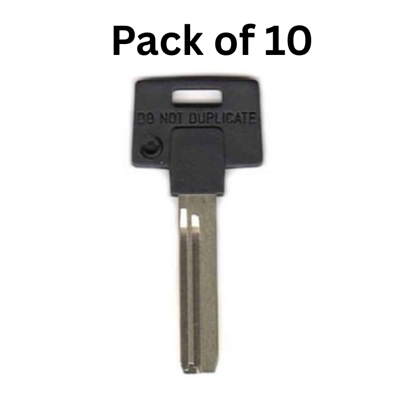 Mul-T-Lock 006C Classic Key Blank, High-Security Precision, LOCKGENICS 10 Pack