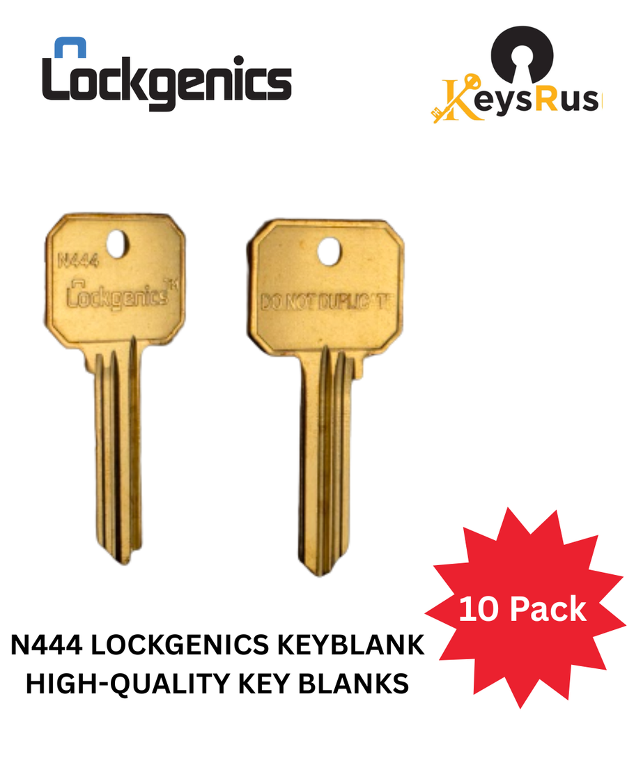 N444 LOCKGENICS Keyblank, High-Quality Key Blanks