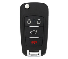 KEYDIY, GM Style 4-Button Universal Flip Key Remote w/ Integrated Chip (KD-NB18)