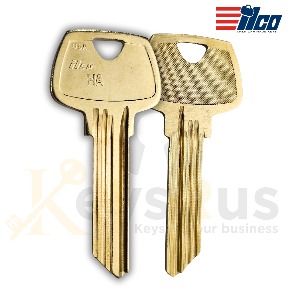 O1007HA Sargent Key Blanks, 10-Pack, ILCO 6-Pin Replacement Keys