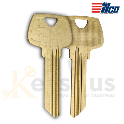 O1007LG Key Blanks, 10-Pack, Durable Replacement Keys for Locks