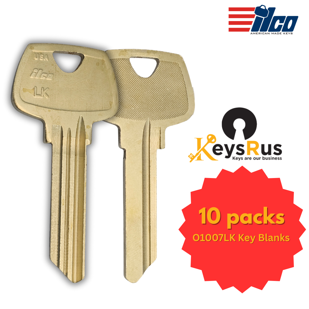 O1007LK Key Blank – 10-Pack – ILCO