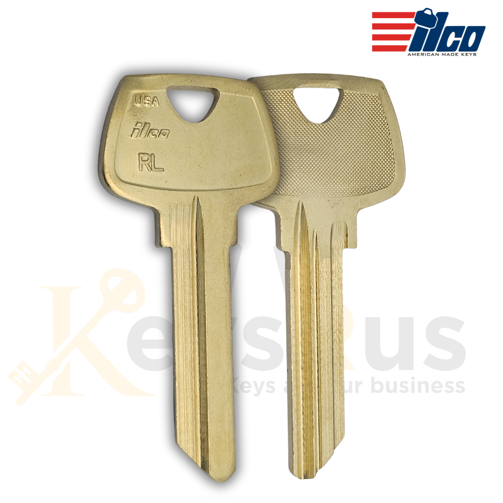 O1007RL Key Blanks, 10-Pack, High-Quality Replacement Blanks for Secure Locks