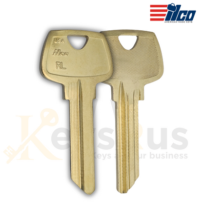O1007RL Key Blanks, 10-Pack, High-Quality Replacement Blanks for Secure Locks