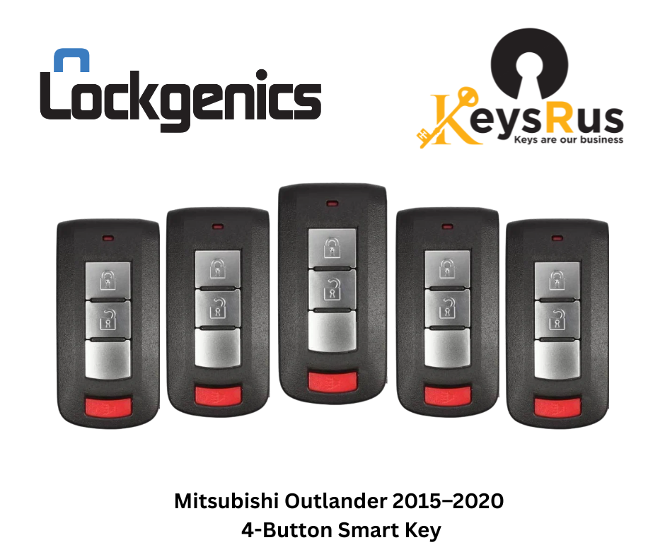 Mitsubishi Outlander 2015–2020 4-Button Smart Key (Lock/Unlock/Hatch/Panic) – 315 MHz OUC644M-KEY-N (PN 8637A817)