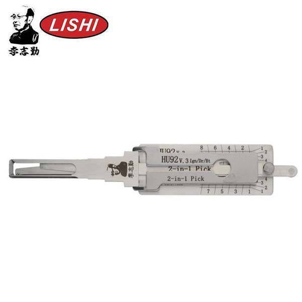 Original Lishi HU92 2-in-1 Pick & Decoder – BMW, Mini, Land Rover | Ignition, Door, Trunk | Twin Lifter | HU92 Keyway