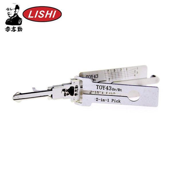 Original Lishi TOY43 2-in-1 Pick & Decoder – Toyota / 8-Cut | Door & Trunk | TOY43 Keyway