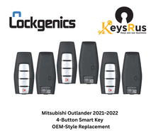 Mitsubishi Outlander 2021–2022 4-Button Smart Key – 433 MHz KR5MTXN1 (PN 8637C254) | KEYSRUS OEM Replacement