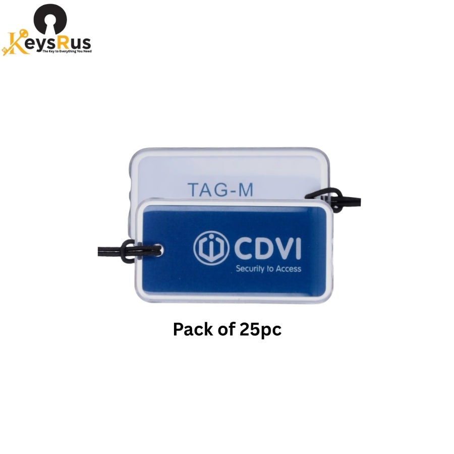 CDVI TAG-M, EMifare Classic 1K Tag, 13.56Mhz, 25pc