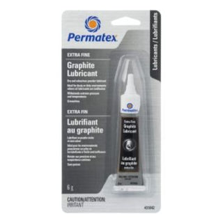 Permatex Extra-Fine Graphite Lubricant, 9g, Dry Powder Lubricant