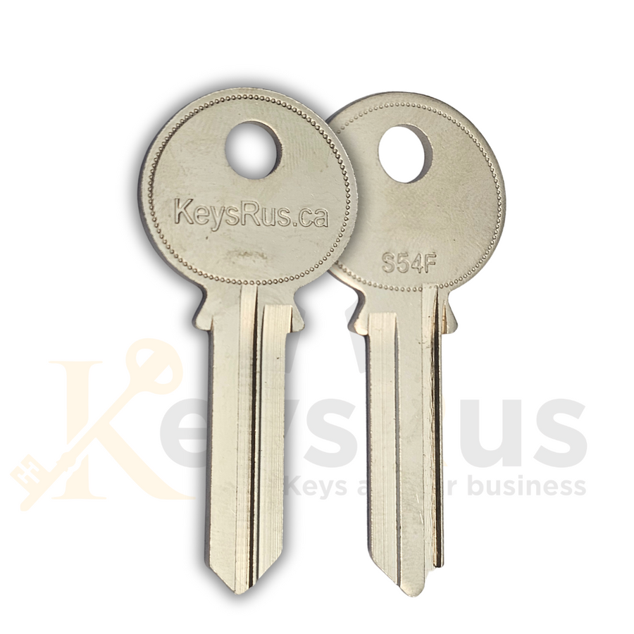 S54F Keysrus key blanks, 10 pack