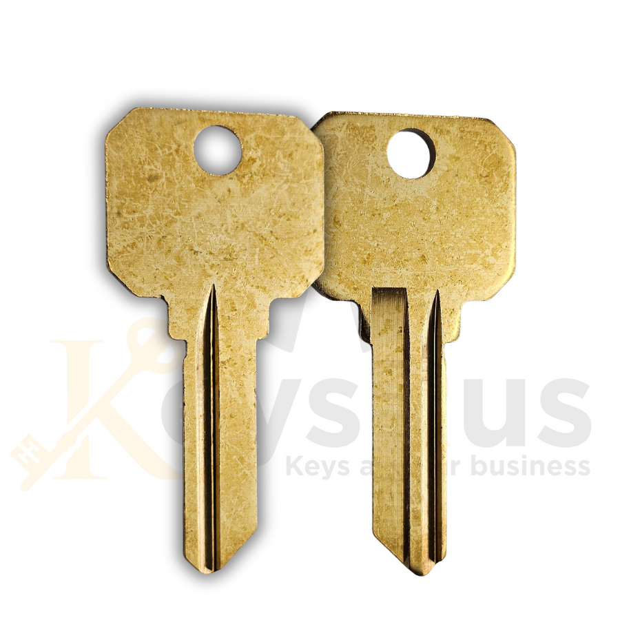 NB-SC1 Key Blanks, Sold Individually, Genuine ILCO 5-Pin C Section Brass Key Blanks for SC1 (1145) Applications