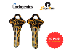 LockGenics Fancy Keys – Colour Key Blanks (SC1) | Premium Painted Decorative House Keys