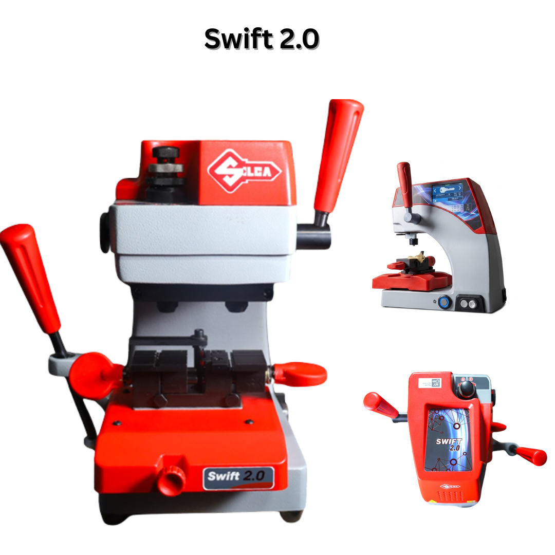Ilco Swift 2.0 Manual Key Cutting Machine | Duplicator for Laser Cut Keys