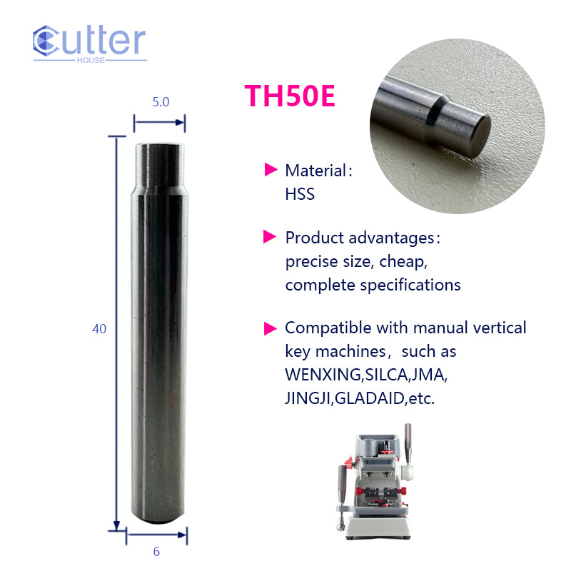 CutterHouse – Carbide Tracers (1.0mm / 1.5mm / 2.0mm / 2.5mm) – Compatible with Xhorse, Silca, Triton, Wenxing & More