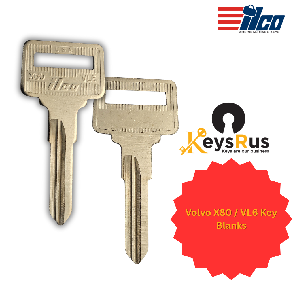 Volvo X80 / VL6 Key Blanks 10/Pack