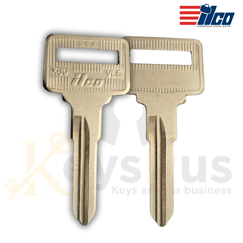 Volvo X80 / VL6 Key Blanks 10/Pack