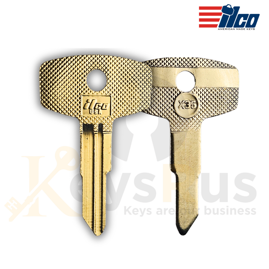 ILCO X35 key blanks, 10 pack