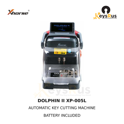 Xhorse Dolphin II XP-005L Automatic Key Cutting Machine with Battery — product overview