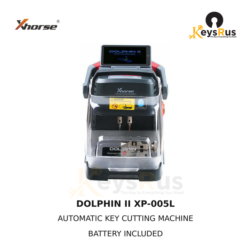 Xhorse Dolphin II XP-005L Automatic Key Cutting Machine with Battery — product overview