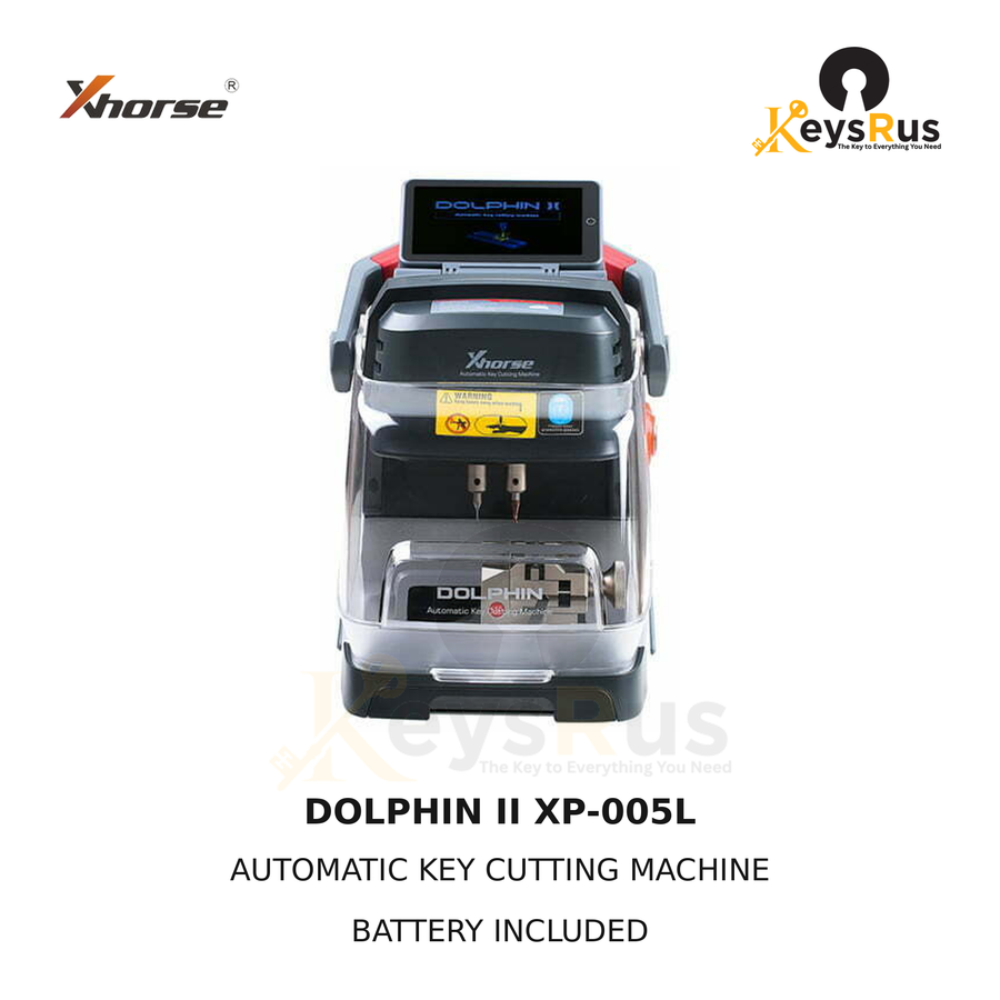 Xhorse Dolphin II XP-005L Automatic Key Cutting Machine with Battery — product overview