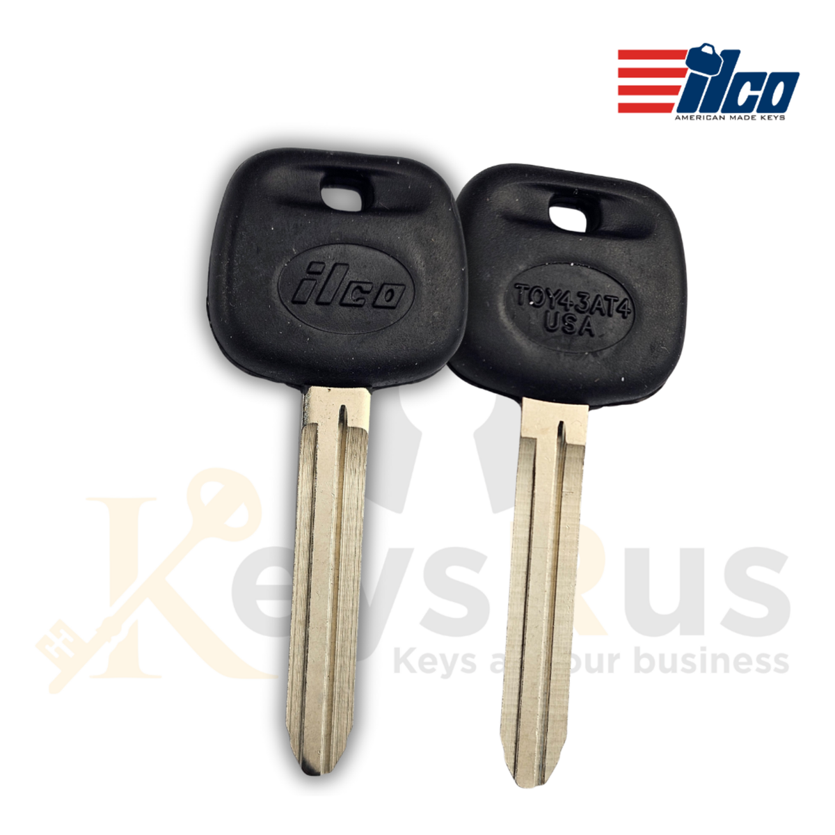 TOY43AT4 TOYOTA TRANSPONDER key blank Ilco