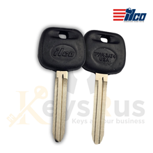 TOY43AT4 TOYOTA TRANSPONDER key blank Ilco