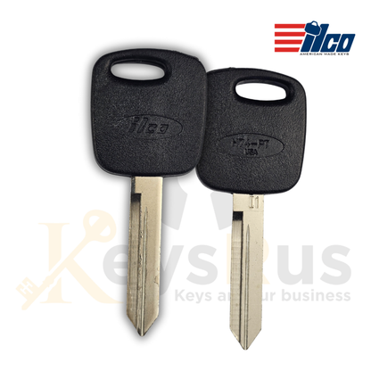 H74-PT/H86 Transponder Key Blank, Compatible with Multiple Vehicle Brands