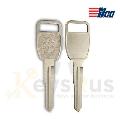RV4 / X239 Land Rover Auto Key Blanks, 10 pack ILCO, Premium Car Key Blanks