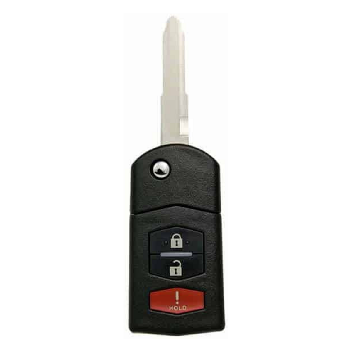 2006-2015 Mazda / 3-Button Flip Key / PN: CC43-67-5RYC, BBM4-67-5RY / BGBX1T478SKE125-01 (Aftermarket)