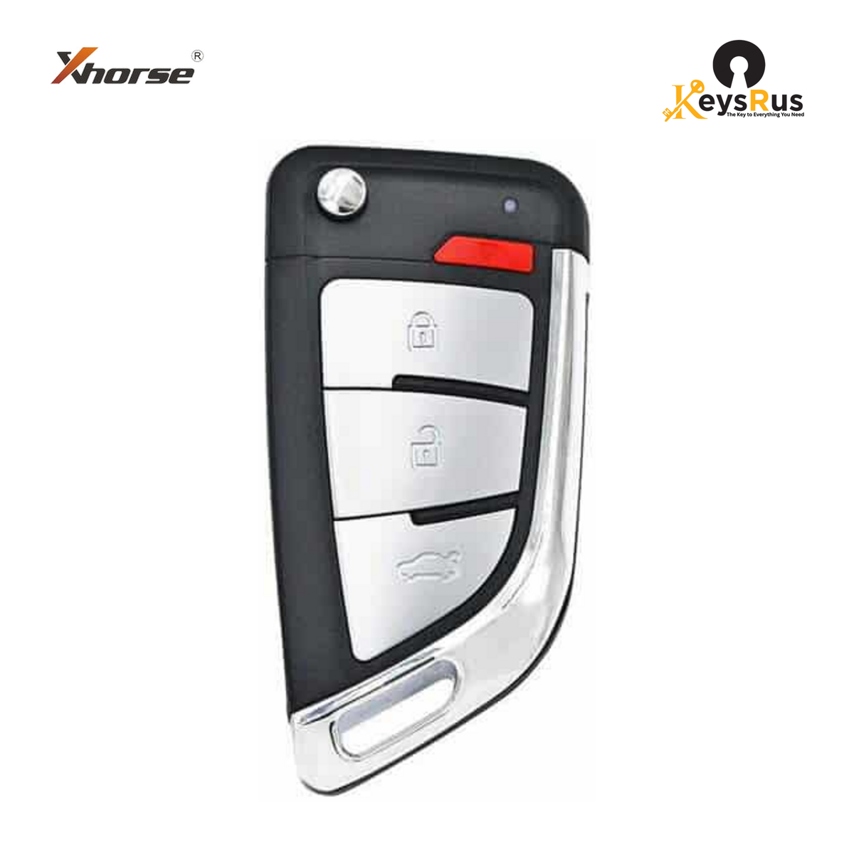 Xhorse, Super Remote / Knife Type / 4-Button Universal Flip Key / XEKF20EN Purple Package