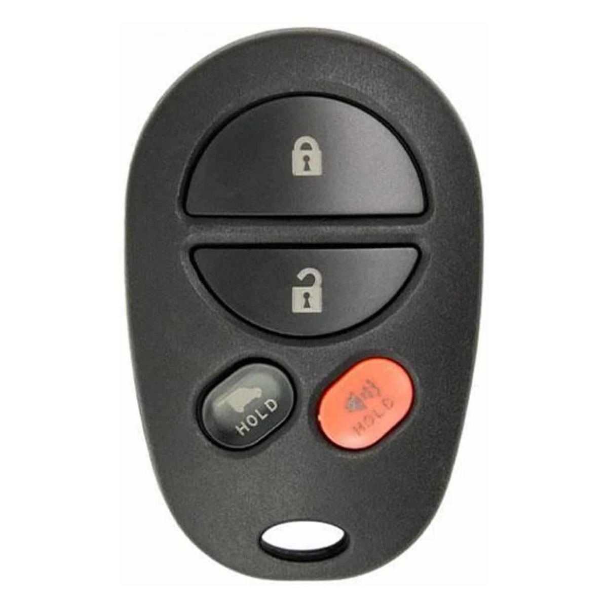 2008-2017 Toyota Sequoia / 4-Button Keyless Entry Remote / GQ43VT20T (Aftermarket)