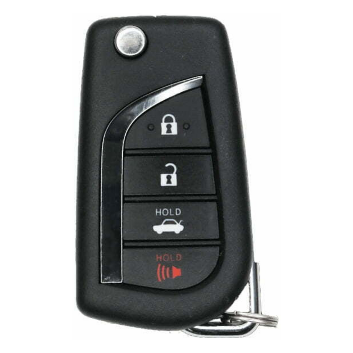 2018-2023 Toyota Camry Corolla / 4-Button Flip Key / PN: 89070-06790 / HYQ12BFB / H Chip (Aftermarket)