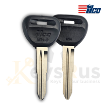 MIT4-P / X245-P Key Blanks, 5 Pack, Plastic Head Key for Chrysler, Dodge, Eagle & Mitsubishi (1995, 2001)