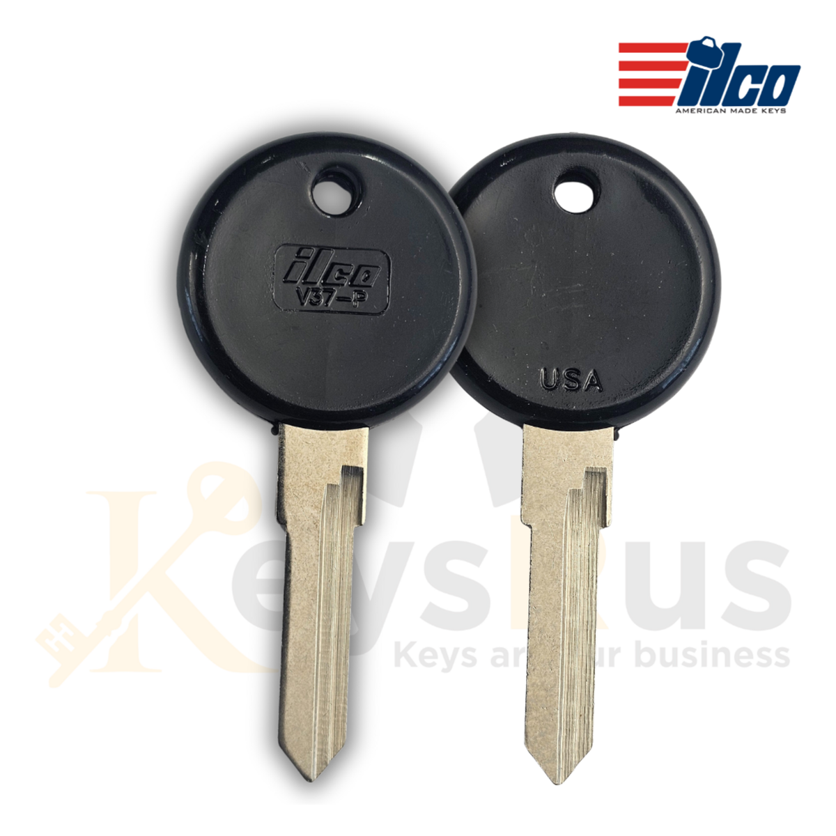 Volkswagen V37-P plastic-head key blank