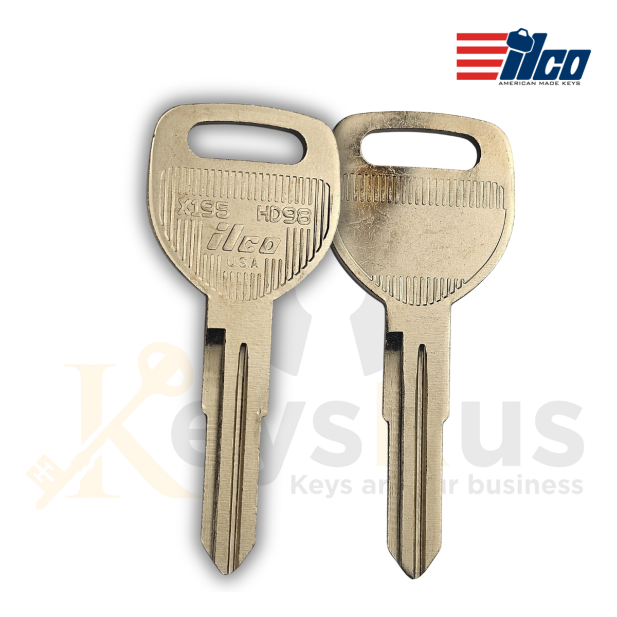 Honda X195 / HD98 Key Blanks