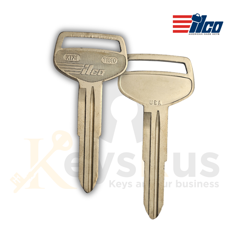 Toyota X174 / TR40 Key Blanks 10 pack