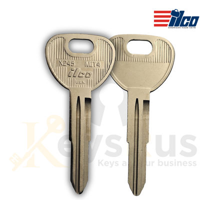 Mitsubishi X245 / MIT4 Key Blanks