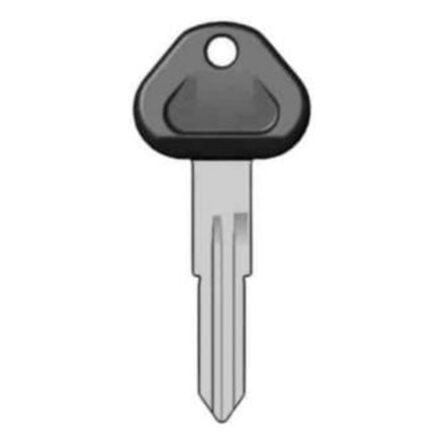 Taylor X123 / DA25-P Key Blanks, 5 Pack, Plastic Head Key for Nissan, Subaru, Daewoo & Gas Caps, Premium Quality