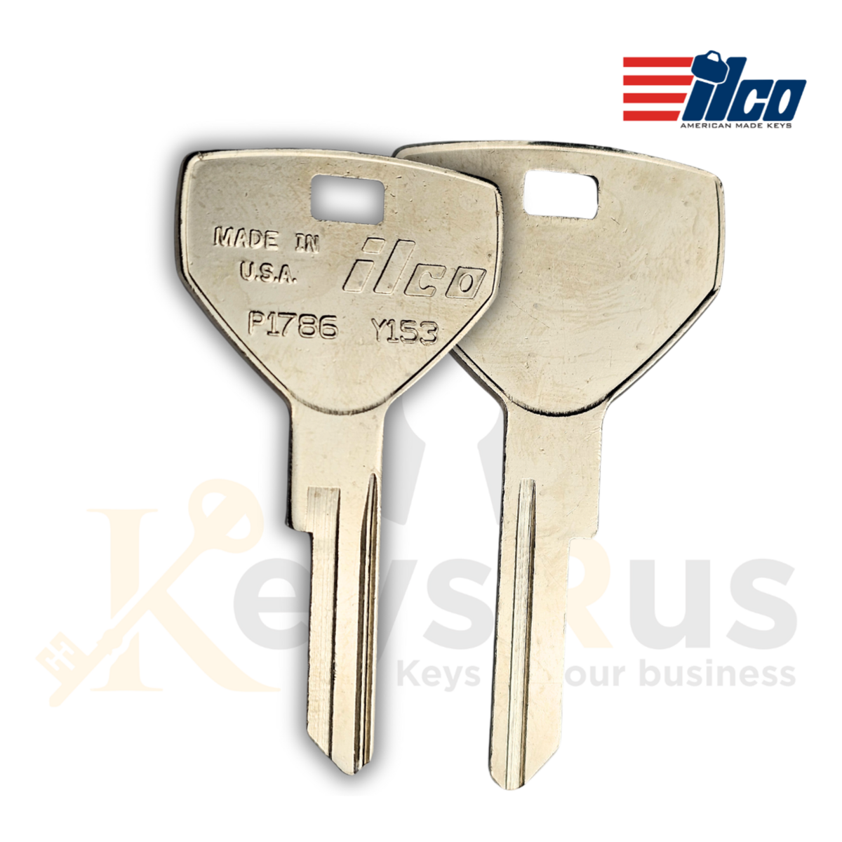 Y153 / P1786 FOR CHRYSLER, DODGE, PLYMOUTH Key Blank 10 pack