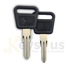 HU42P-SI, HF52-P Plastic Head Porsche 928 Key blank ILCO single key