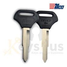 KW16C-P Kawasaki Motorcycle Key Blanks, 5 Pack, For Ninja, ZX, Z Series & More, ILCO-Style Keyway