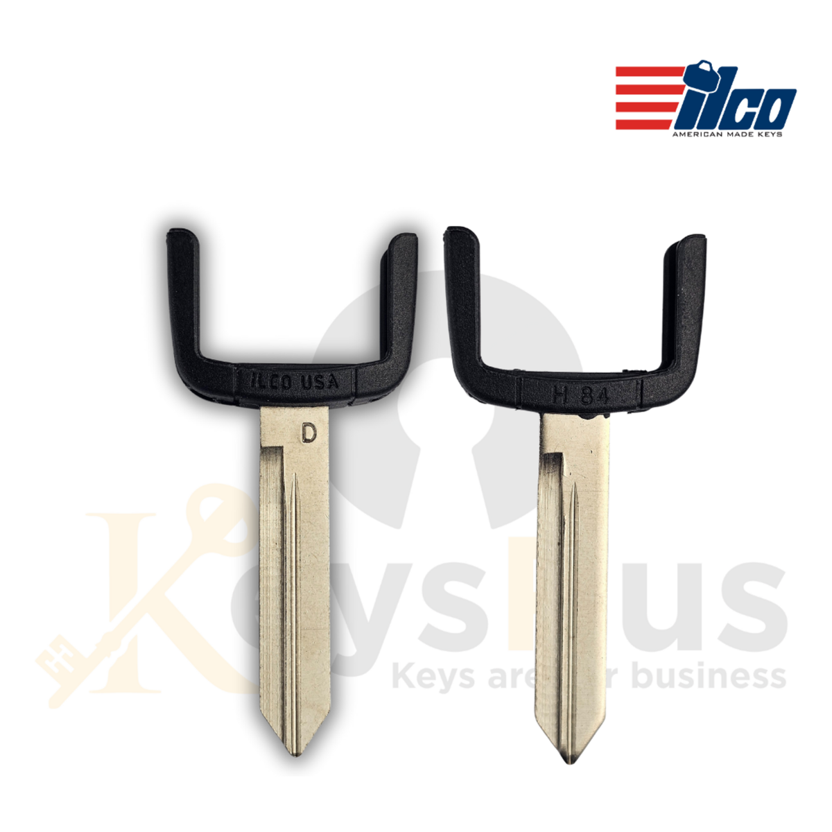 ILCO EB3-D-H84 KEY BLADE for Ford, Lincoln, Mercury & Mazda, OEM-Style Replacement for 2000, 2015 Models