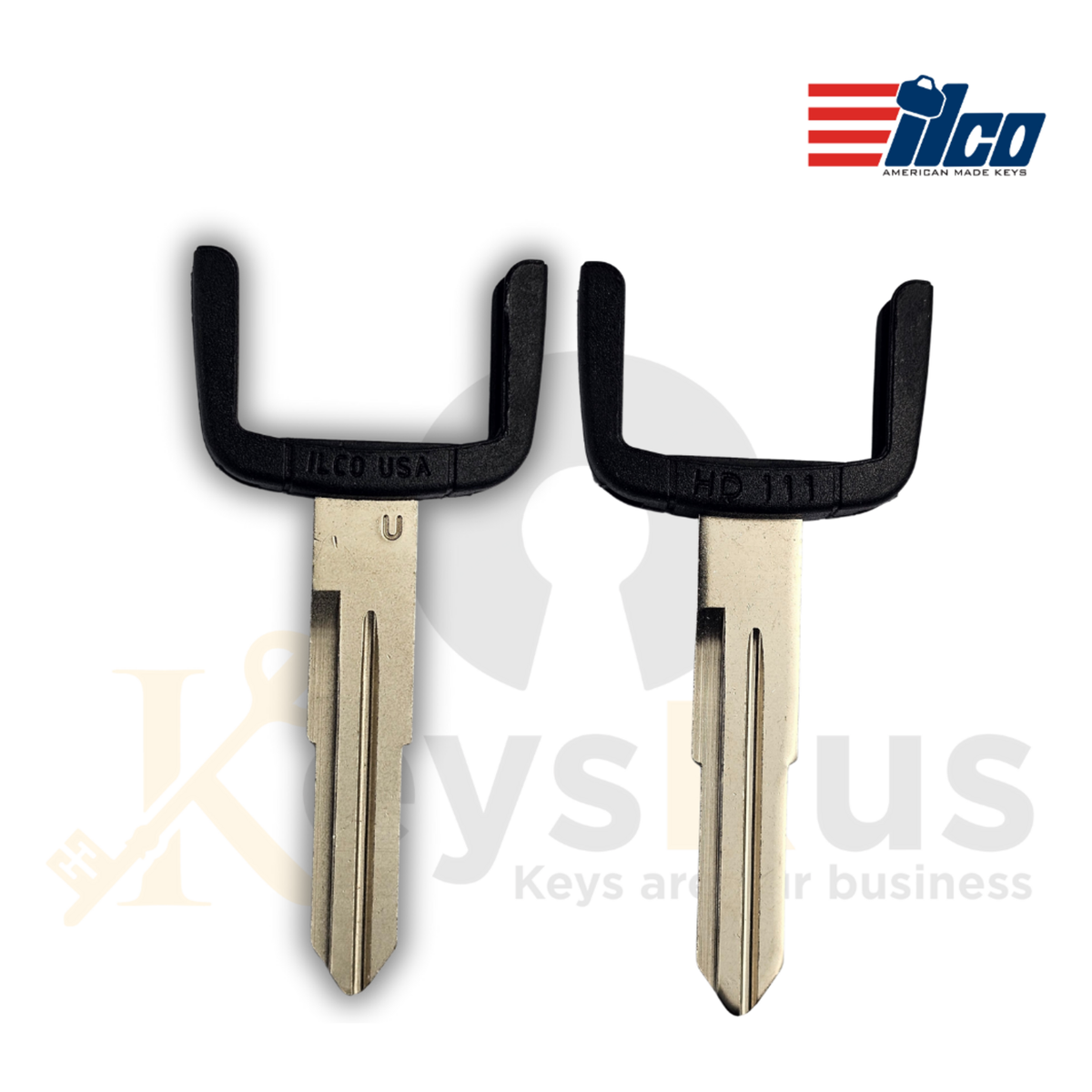 EB3‑U‑HD111 Honda/Acura Electronic Key Blade, ILCO Blade Only
