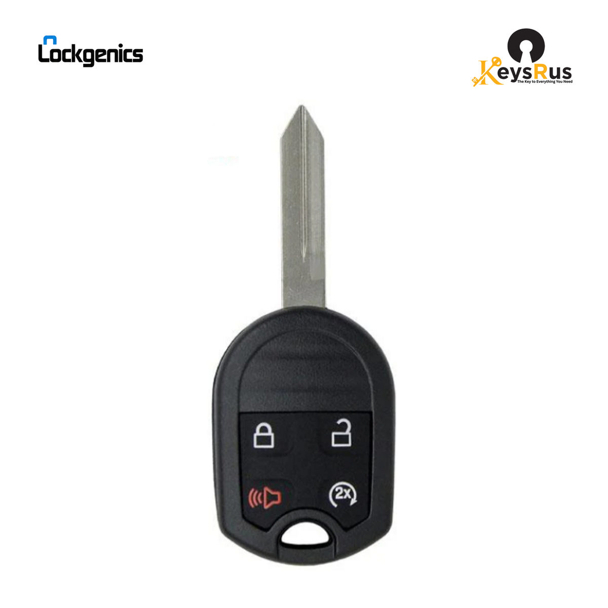 2009–2018 Ford 4-button remote head key, FCC ID OUC6000022