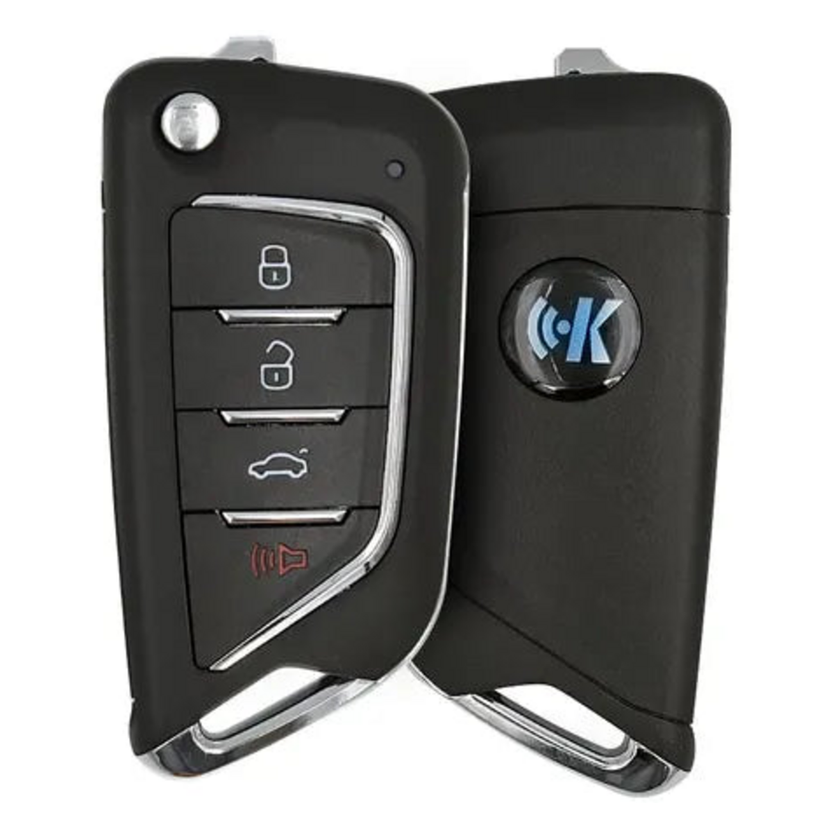 NEW! KEYDIY, Toyota Style 4-Button Universal Flip Key Remote (KD-B13-4)