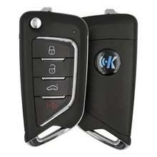 NEW! KEYDIY, Toyota Style 4-Button Universal Flip Key Remote (KD-B13-4)