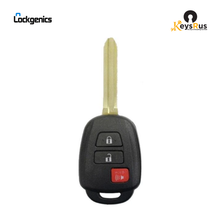 Toyota Corolla 2014-2019 / 3-Button Remote Head Key / HYQ12BDP / H Chip (AFTERMARKET) Canada Only