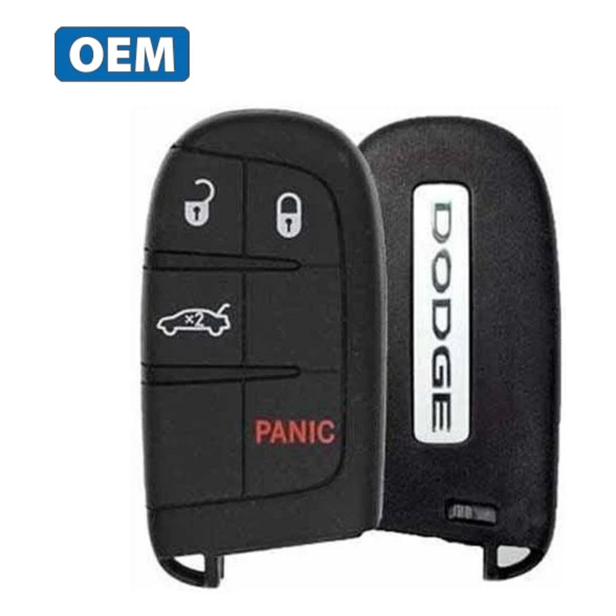 OEM 4-Button Smart Key for Dodge Charger, Dart, Challenger (2011, 2021), PN: 68051387AC / FCC ID: M3N40821302