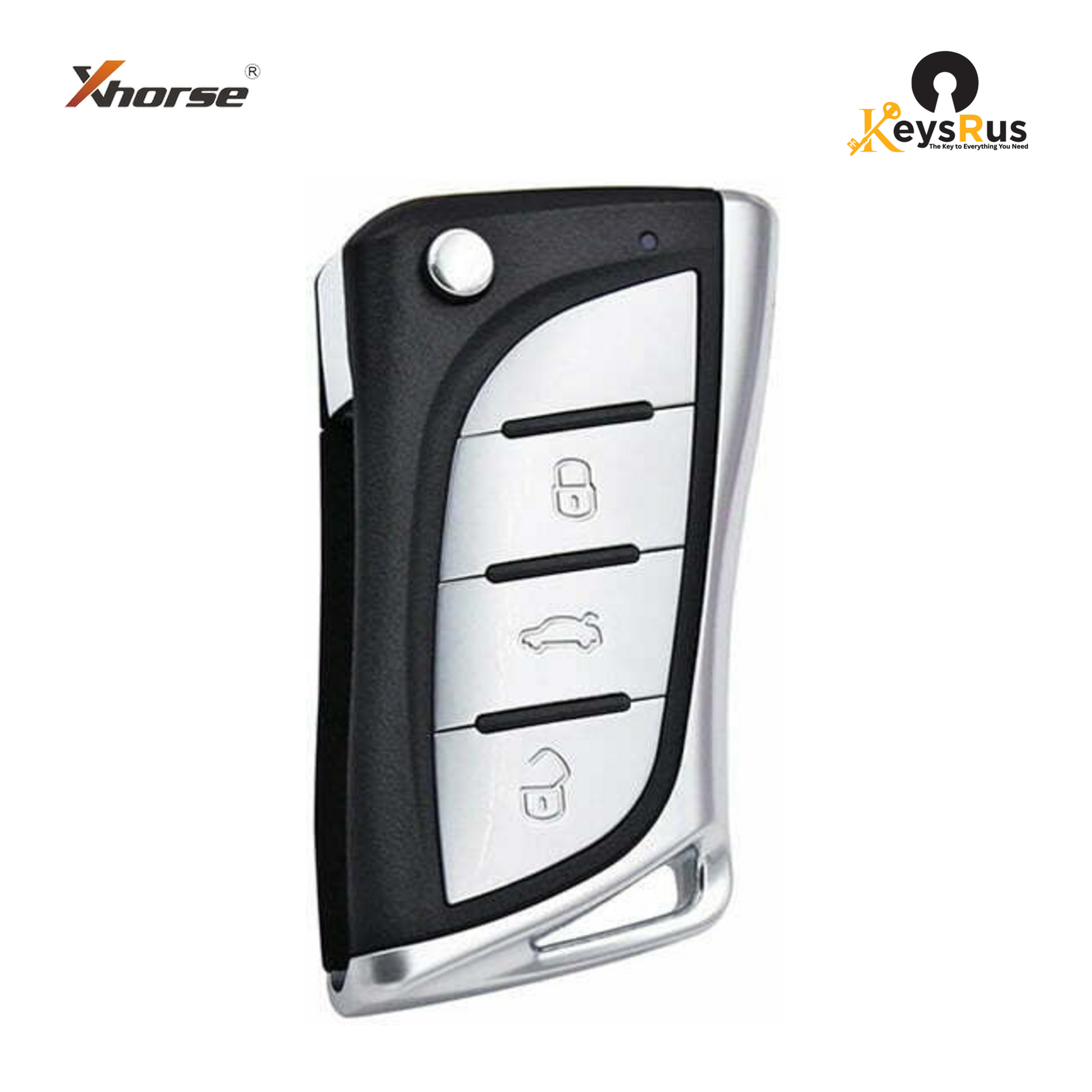 Xhorse VVDI Super Remote, 3-Button Toyota/Lexus Style Flip Key (XT27A66)-XELEX0EN